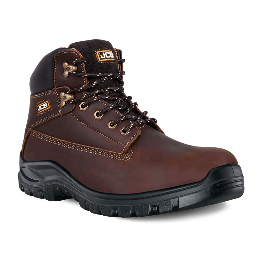 JCB Holton Safety Boot - Brown from FTS Safety